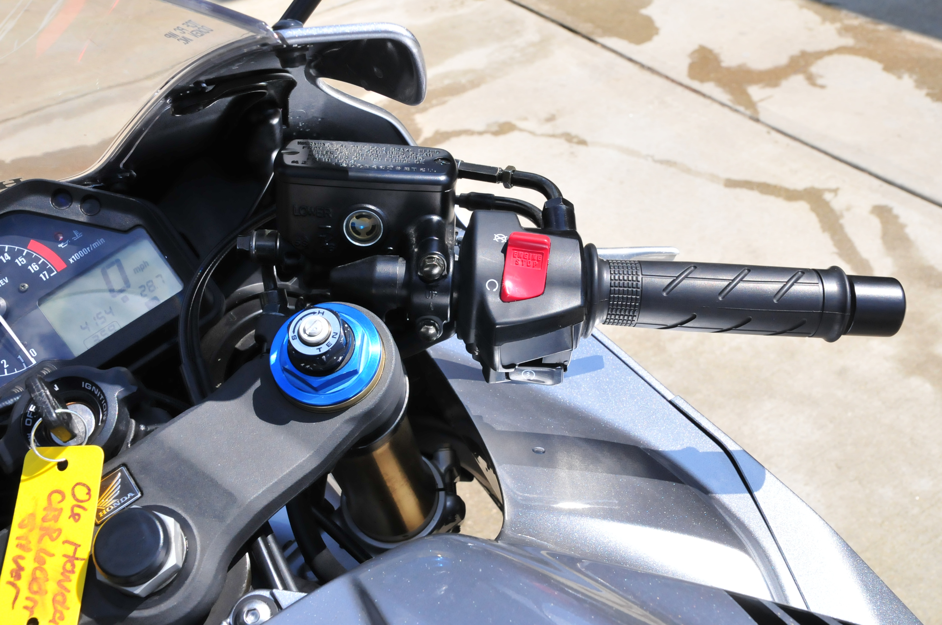 Honda cbr 600 rr not starting