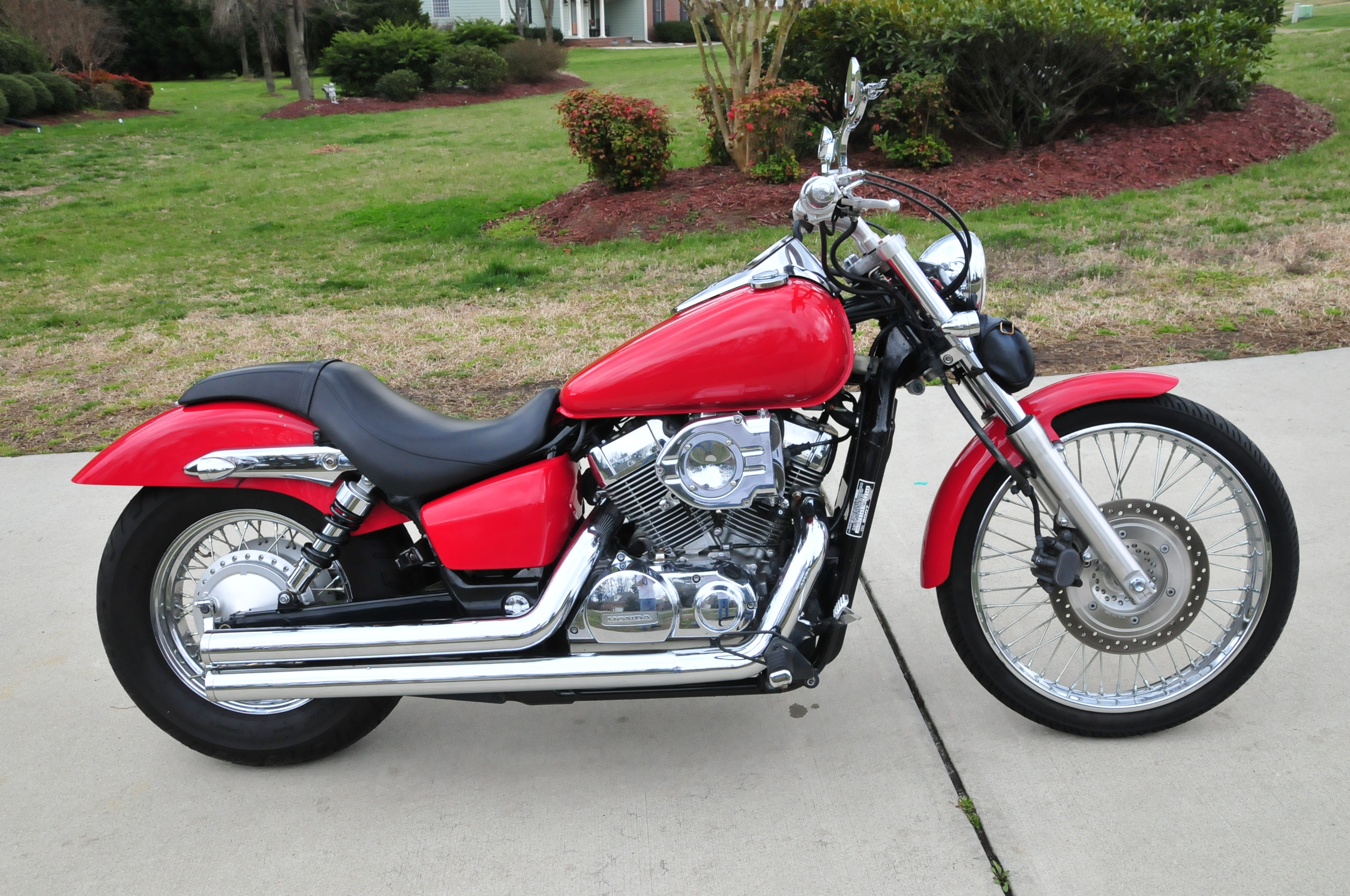 Drag bars honda shadow 750 #6